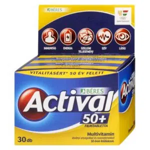 Béres Actival 50+ filmtabletta 30db