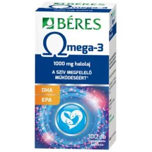 Béres omega-3 lágyzselatin kapszula 100db