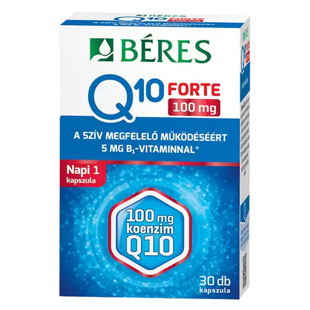 Béres Q10 Forte 100mg kapszula - 30db Béres Q10 Forte 100mg kapszula - 30db
