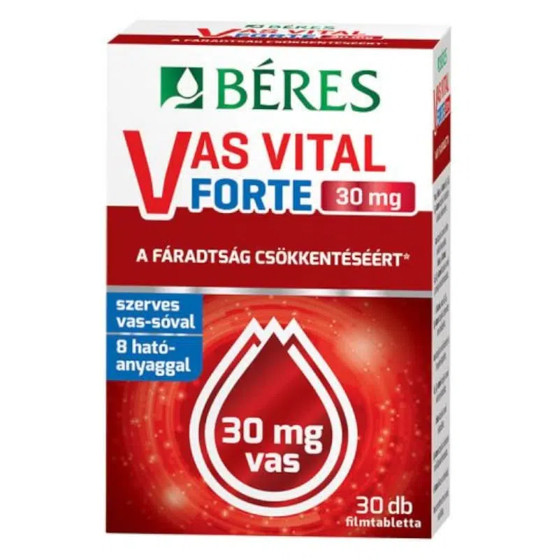 Béres Vas Vital Forte filmtabletta 30db Béres Vas Vital Forte filmtabletta 30db