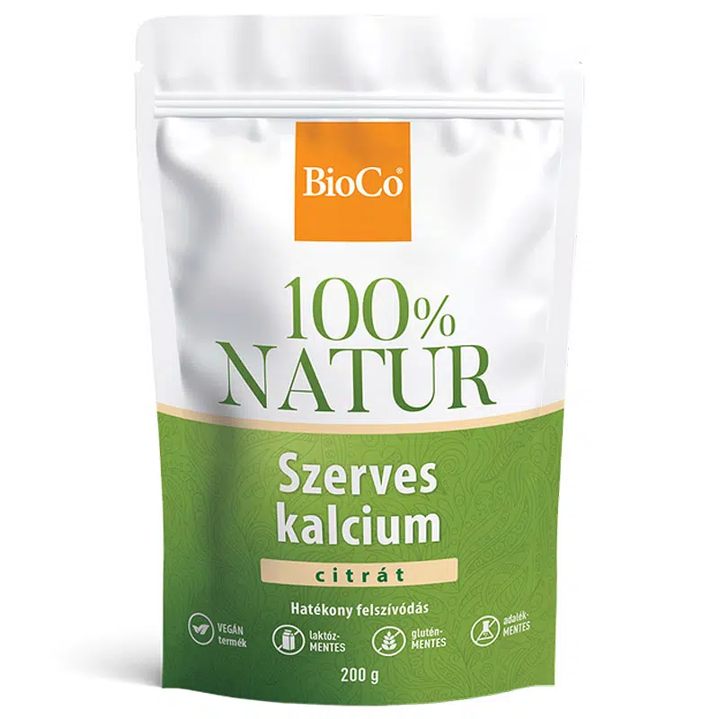 Bioco 100% NATUR Szerves Kalcium tasakos por 200g Bioco 100% NATUR Szerves Kalcium tasakos por 200g