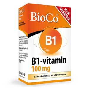 Bioco B1-vitamin 100mg filmtabletta 80 db