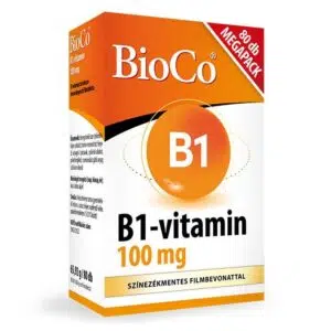 Bioco B1-vitamin 100mg filmtabletta 80 db