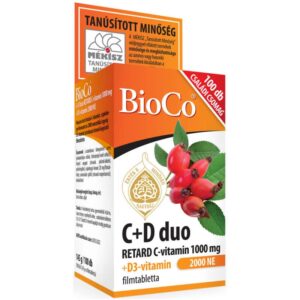 Bioco C+D duo 2000NE tabletta 100 db