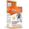 BioCo D3-vitamin 2000 NE tabletta MEGAPACK 100 db