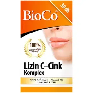 Bioco LIZIN C+Cink Komplex tabletta 30 db