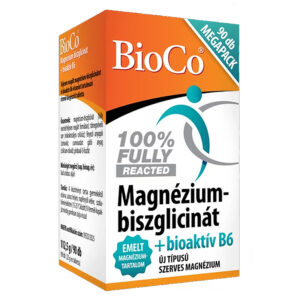 Bioco Magnézium-biszglicinát + bioaktív B6 Megapack tabletta 90 db