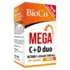 Bioco MEGA C+D duo 1500 mg + 3000 NE D3 RETARD filmtabletta 100db