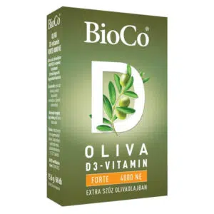 BioCo OLIVA D3-vitamin FORTE 4000NE lágyzselatin kapszula 60db