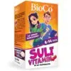 Bioco Suli- Vitamin rágótabletta CSERESZNYE ízű 90db + AJÁNDÉK 15db rágótabletta