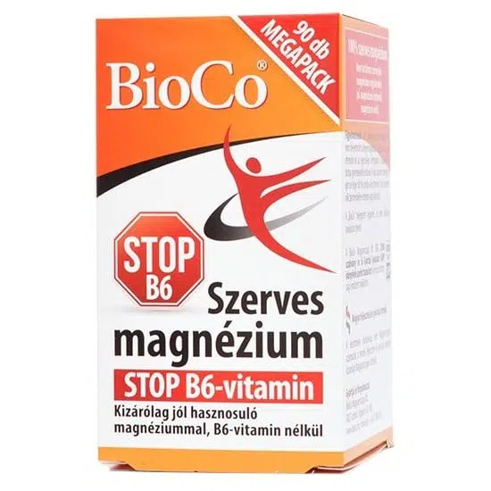 BioCo Szerves Magnézium (Stop B6) 90db BioCo Szerves Magnézium (Stop B6) 90db