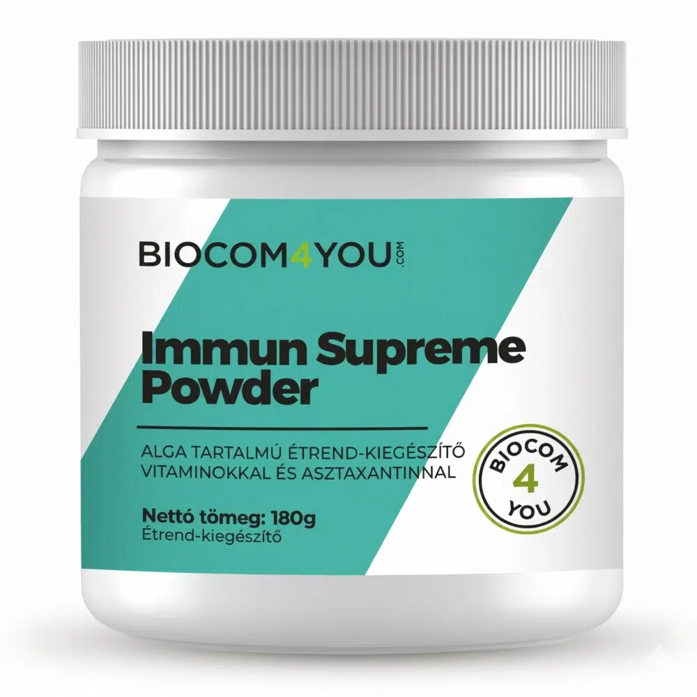 Biocom4You IMMUN SUPREME Powder (alga komplex készítmény) 180g Biocom4You IMMUN SUPREME Powder (alga komplex készítmény) 180g