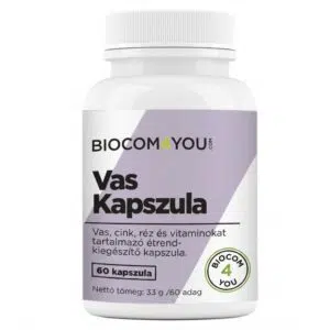 Biocom4You Vas kapszula 60db