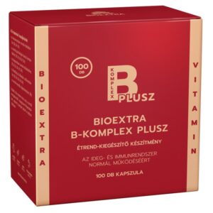 Bioextra B-komplex PLUSZ étrend-kiegészítő kapszula 100x