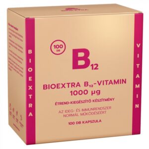 Bioextra B12-vitamin 1000 μg kapszula 100db