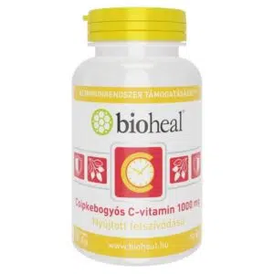 Bioheal C-vitamin 1000 mg + csipkebogyó tabletta 70 db
