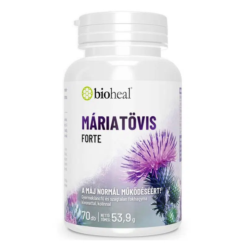 Bioheal Máriatövis Forte kapszula 70db Bioheal Máriatövis Forte kapszula 70db