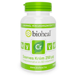 Bioheal Szerves Természetes Króm filmtabletta 70db