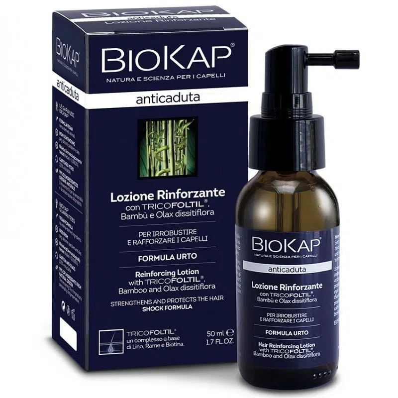 Biokap Anticaduta Hajhullás elleni Erősítő folyadék 50ml Biokap Anticaduta Hajhullás elleni Erősítő folyadék 50ml