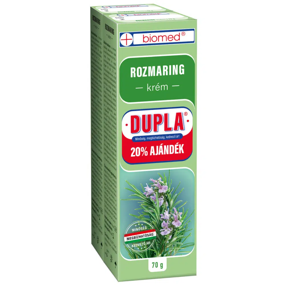 Biomed rozmaring krém dupla 2x70g Biomed rozmaring krém dupla 2x70g