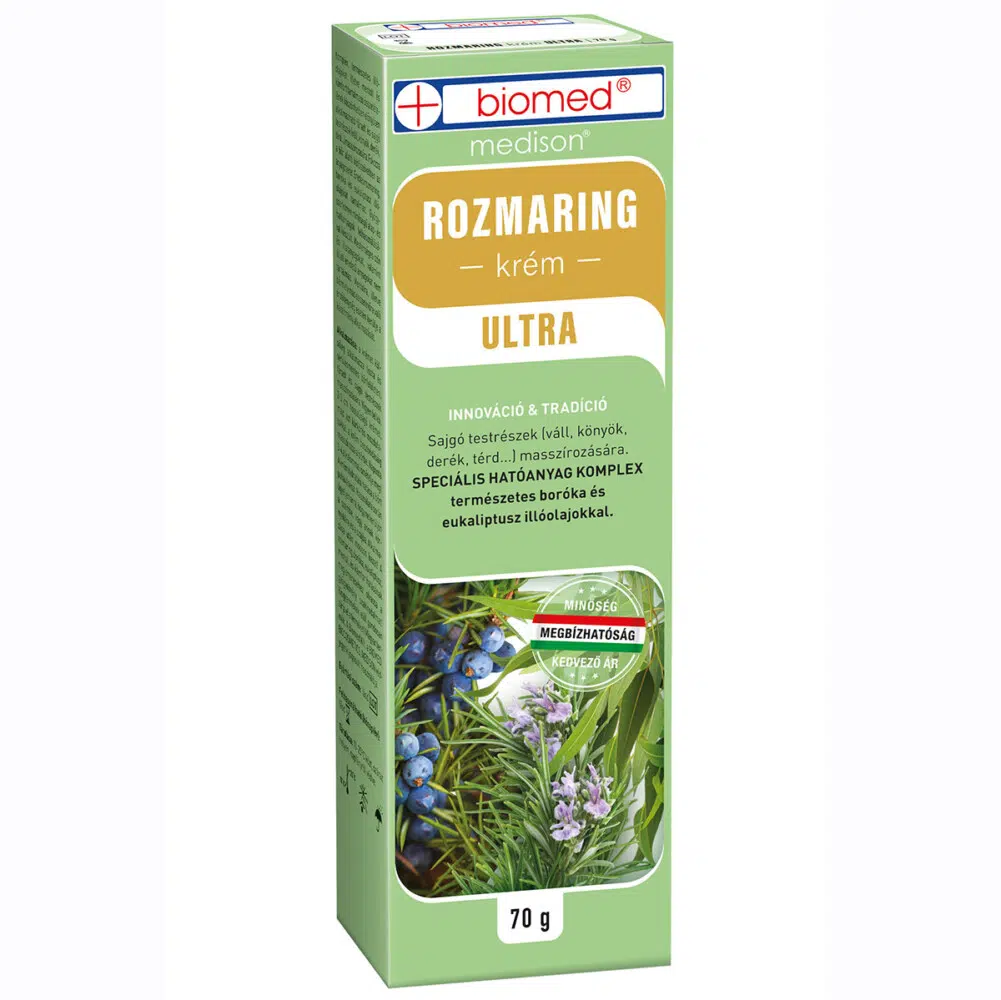 Biomed rozmaring krém ultra 70g Biomed rozmaring krém ultra 70g