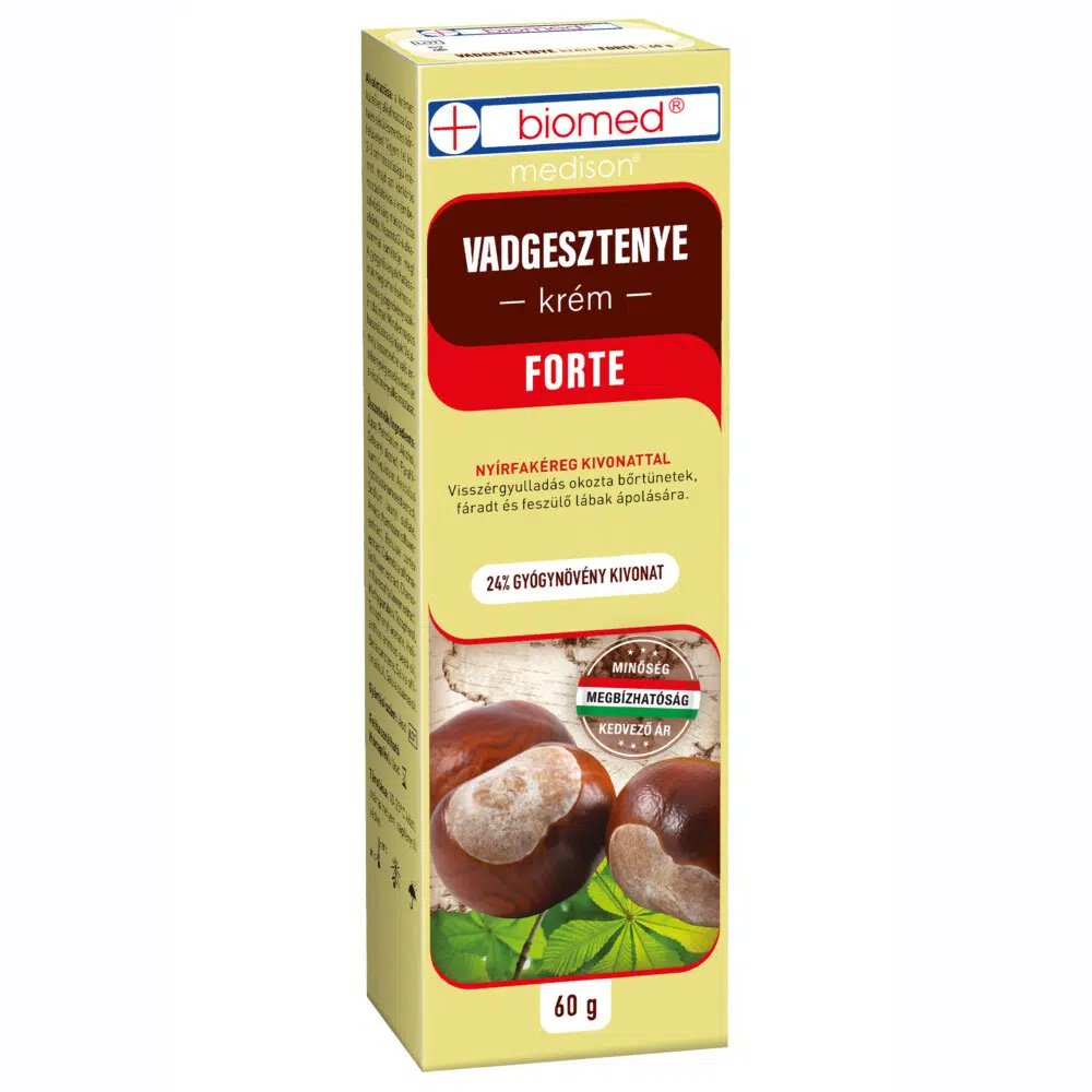 Biomed vadgesztenye krém 60 g forte Biomed vadgesztenye krém 60 g forte
