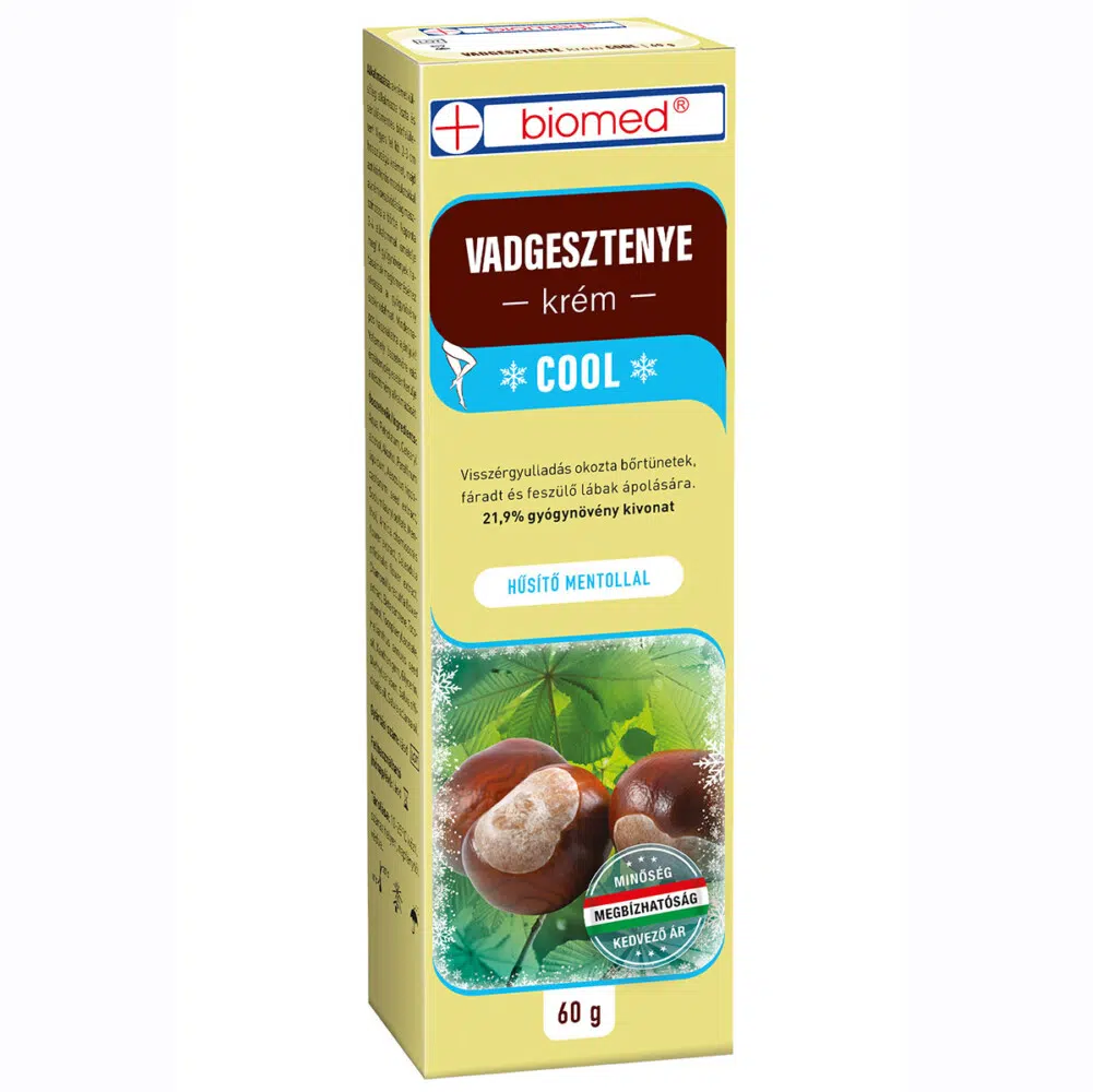 Biomed vadgesztenye krém cool 60g Biomed vadgesztenye krém cool 60g
