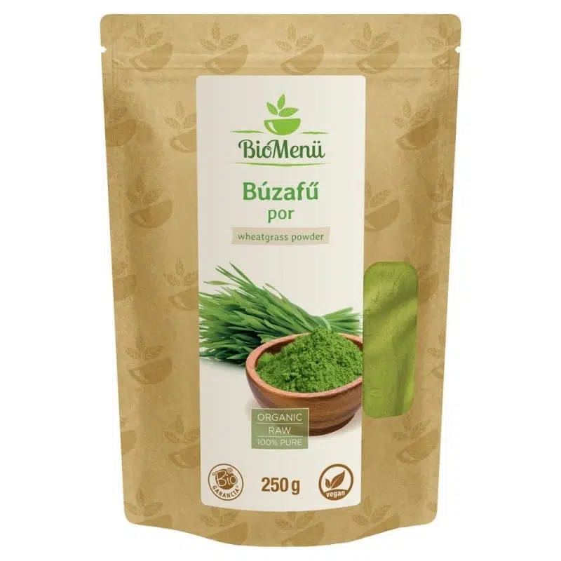 Biomenü bio búzafű por 250g Biomenü bio búzafű por 250g