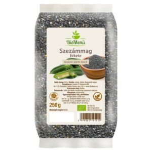 Biomenü bio FEKETE Szezámmag 250g