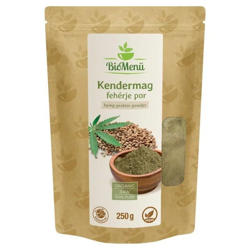 Biomenü bio kendermag fehérje por 250 g Biomenü bio kendermag fehérje por 250 g