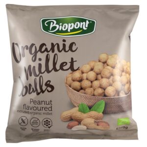 Biopont Extrudált kölesgolyó földimogyorós 75g