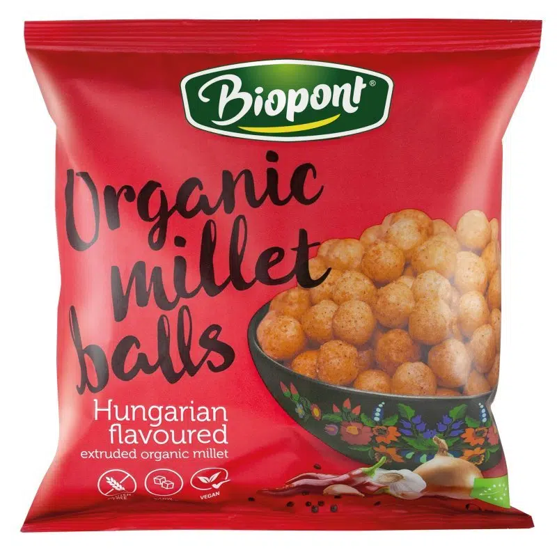 Biopont Extrudált kölesgolyó, magyaros ízesítésű 75g Biopont Extrudált kölesgolyó, magyaros ízesítésű 75g