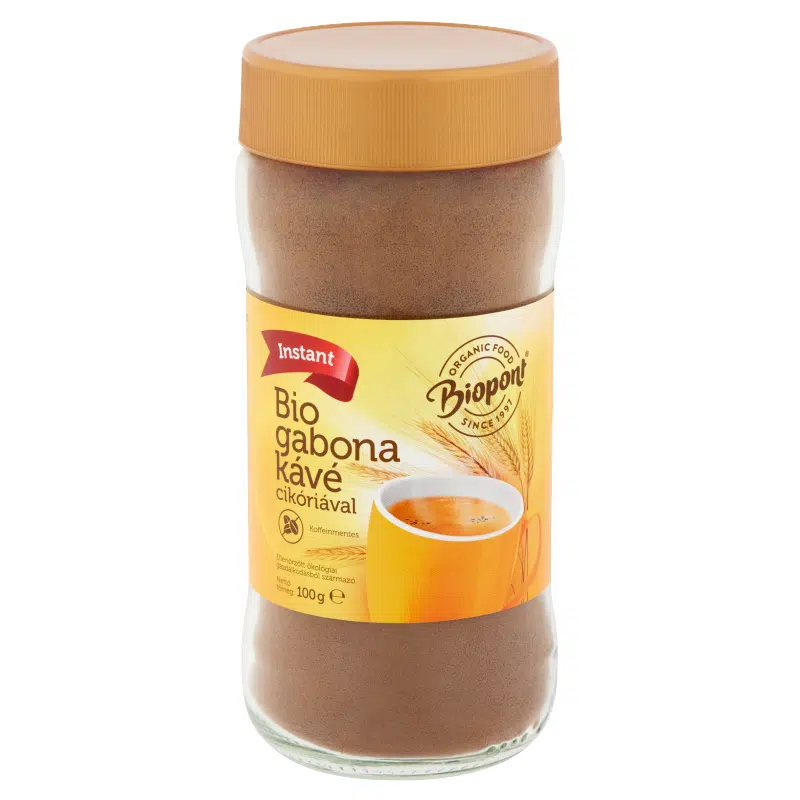 Biopont Gabonakávé-keverék, instant (üveges) 100g Biopont Gabonakávé-keverék, instant (üveges) 100g