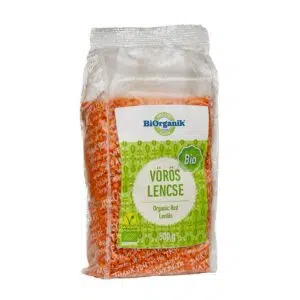 Biorganik bio vörös lencse 500 g