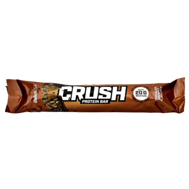 Biotech Crush Bar 64g csokoládé-brownie Biotech Crush Bar 64g csokoládé-brownie