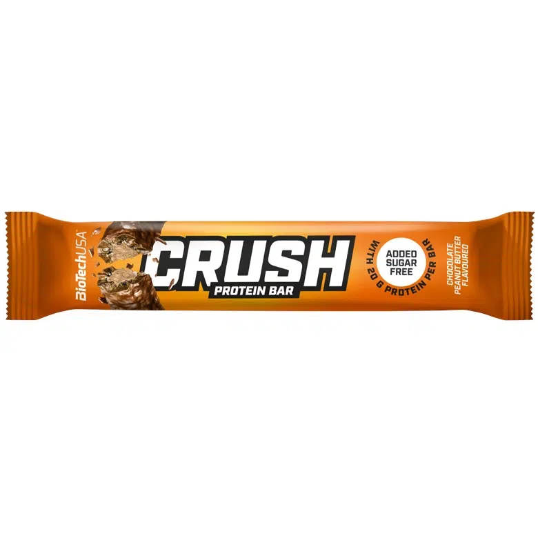 Biotech Crush Bar 64g csokoládé-mogyoróvaj Biotech Crush Bar 64g csokoládé-mogyoróvaj