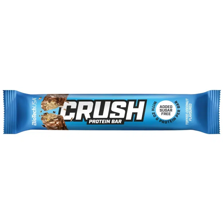 Biotech Crush Bar 64g toffee-kókusz Biotech Crush Bar 64g toffee-kókusz