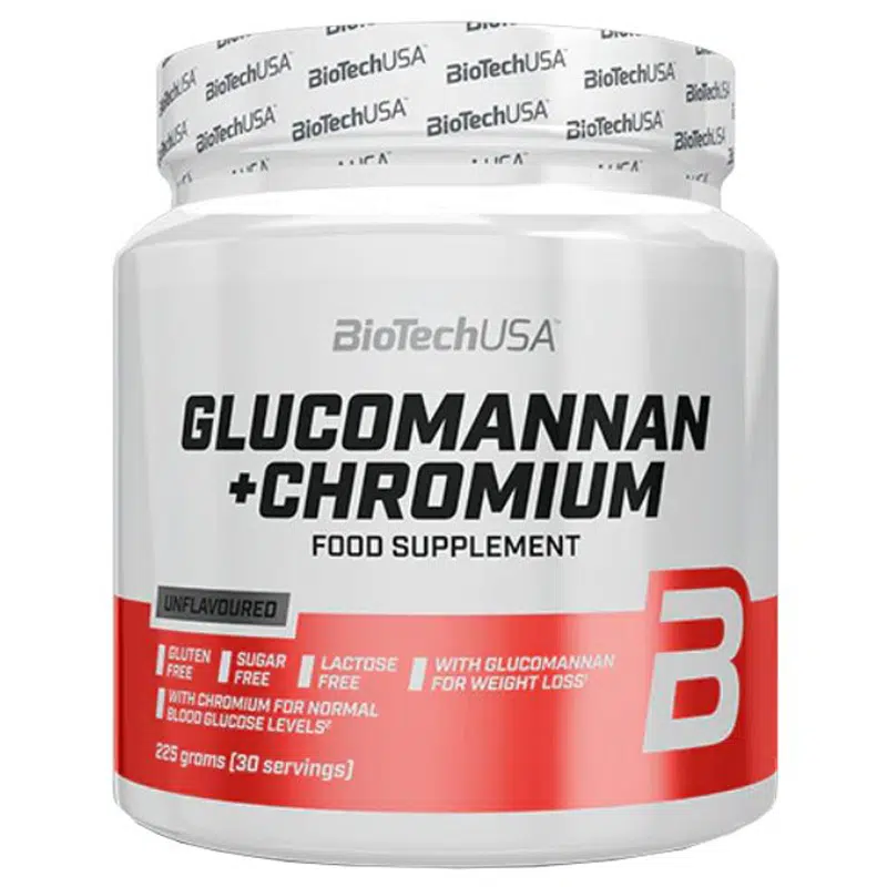 Biotech Glucomannan + Chromium 225g Biotech Glucomannan + Chromium 225g