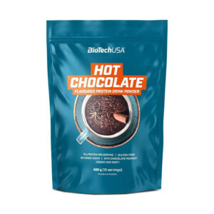 Biotech Hot chocolate, fehérje tartalmú forrócsoki italpor 450g