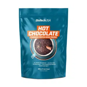 Biotech Hot chocolate, fehérje tartalmú forrócsoki italpor 450g