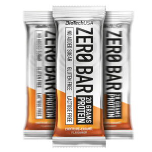 Biotech Zero Bar protein szelet 50g csokoládé - karamell