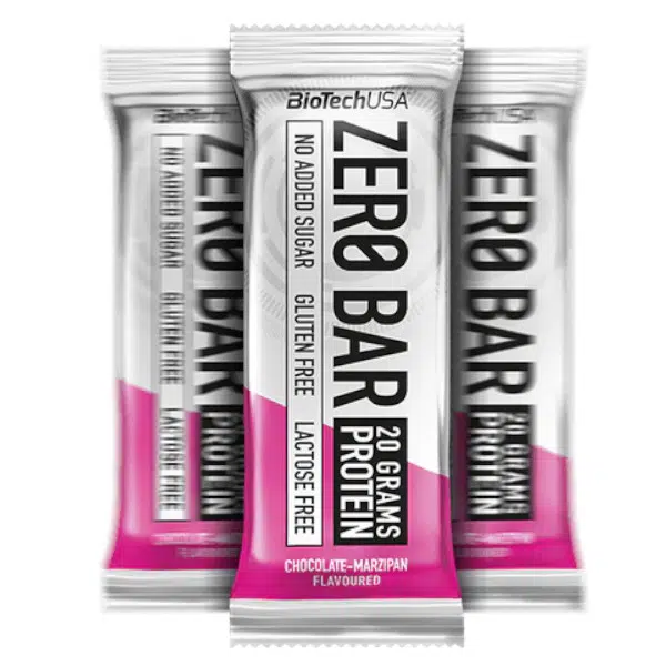 Biotech Zero Bar protein szelet 50g csokoládé - marcipán Biotech Zero Bar protein szelet 50g csokoládé - marcipán