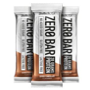 Biotech Zero Bar protein szelet 50g dupla csokoládé