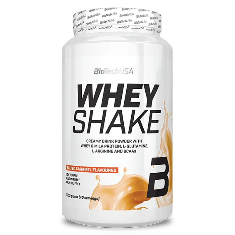 Biotech USA Whey Shake sós karamell - 1000g Biotech USA Whey Shake sós karamell - 1000g