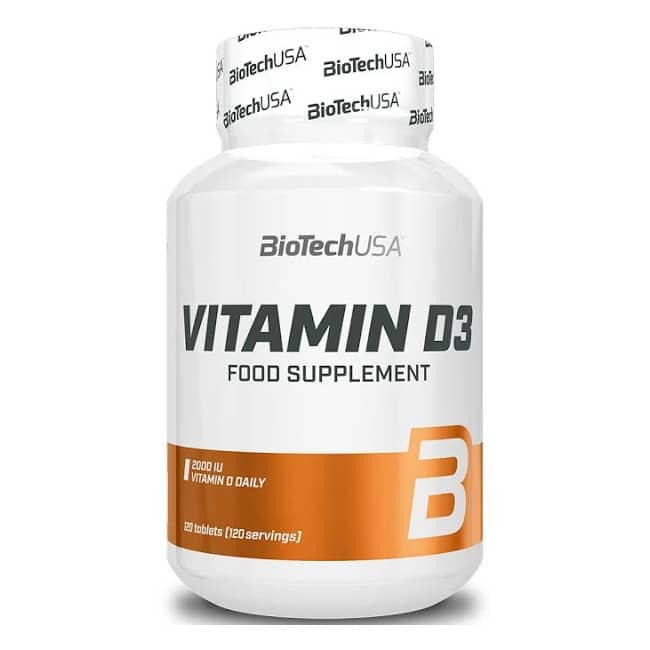 Biotech Vitamin D3 tabletta 120db Biotech Vitamin D3 tabletta 120db