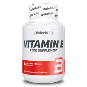 Biotech Vitamin E 200mg zselékapszula 100db