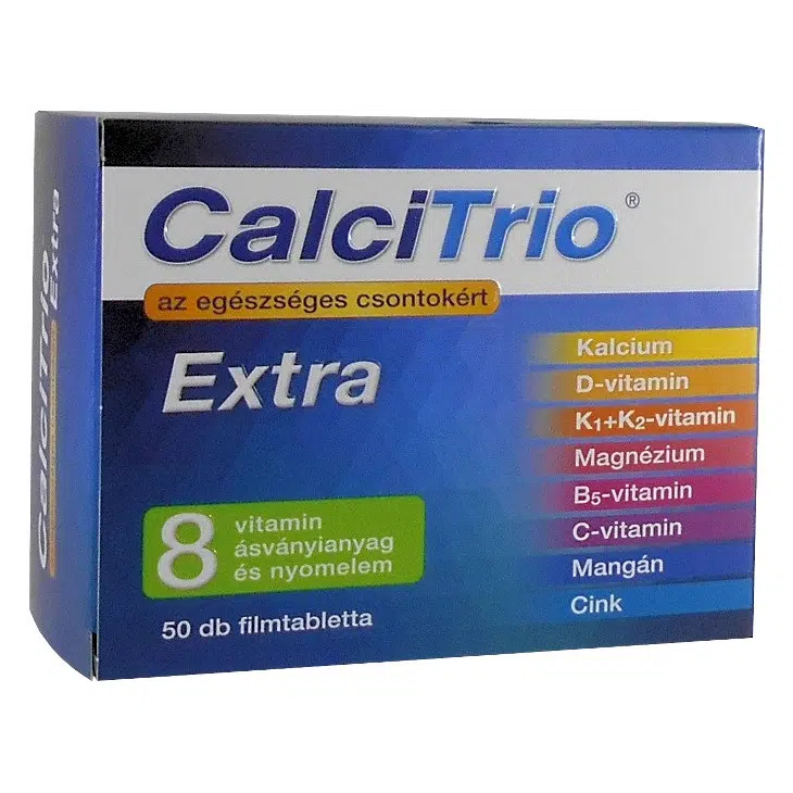 Calcitrio Extra filmtabletta 50db (kék doboz) Calcitrio Extra filmtabletta 50db (kék doboz)