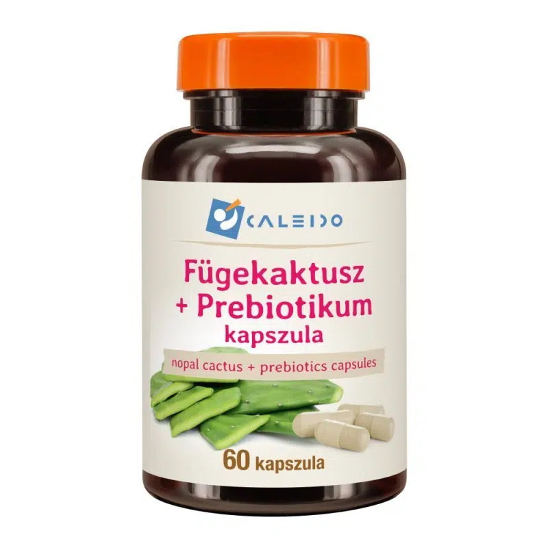 Caleido FÜGEKAKTUSZ+PREBIOTIKUM kapszula 60db Caleido FÜGEKAKTUSZ+PREBIOTIKUM kapszula 60db