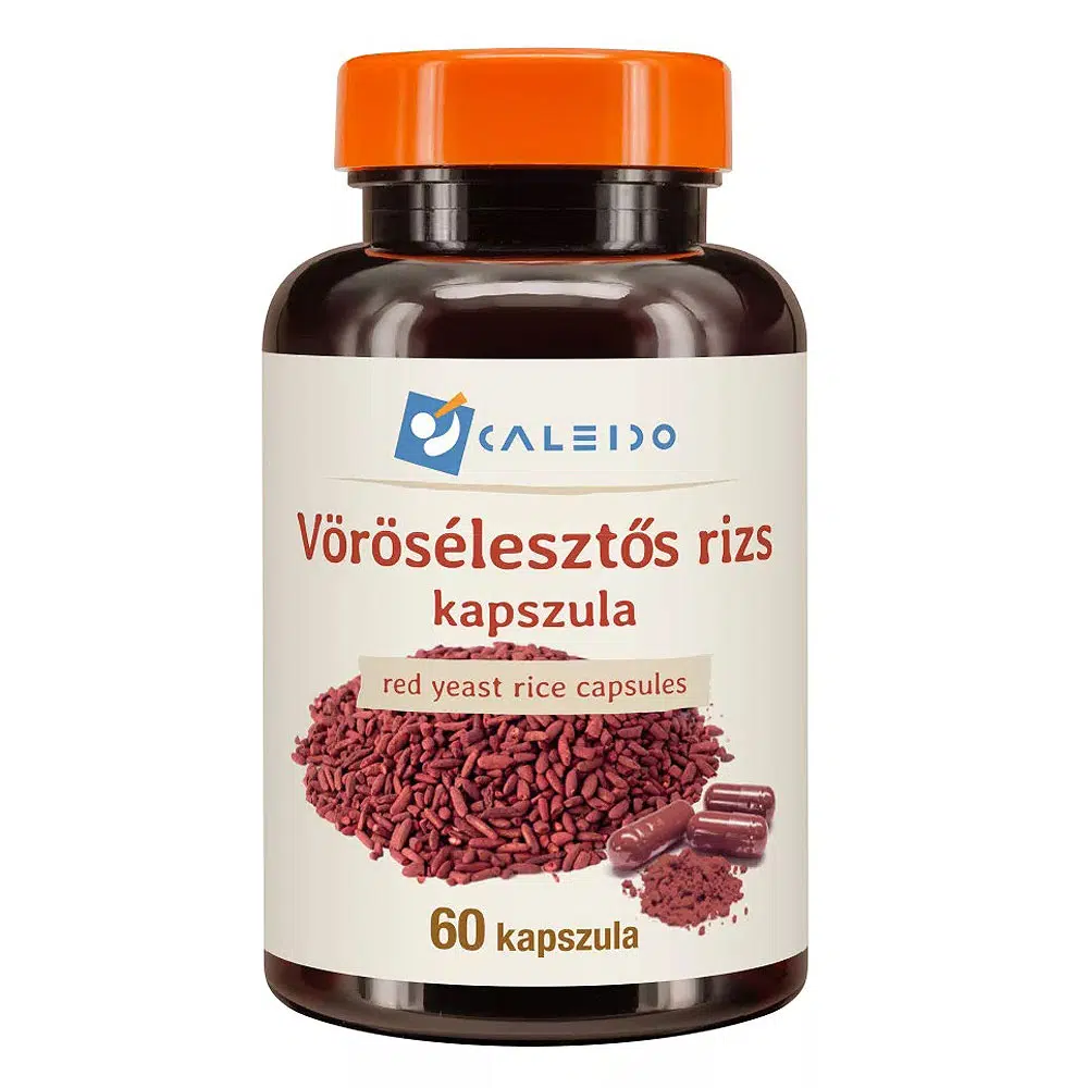 Caleido Vörösélesztős Rizs kapszula 60 db Caleido Vörösélesztős Rizs kapszula 60 db