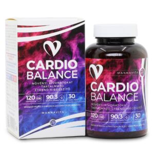 Mannavita CARDIO Balance vérnyomás komplex 120 db